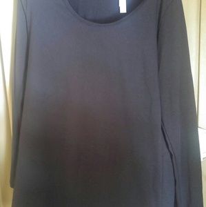Lularoe solid black lynnae